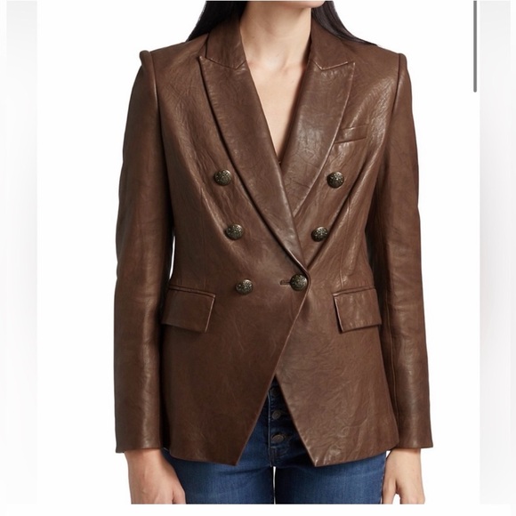 Veronica Beard
Miller Leather Dickey Jacket
NWT
SIZE 12 - Picture 2 of 15